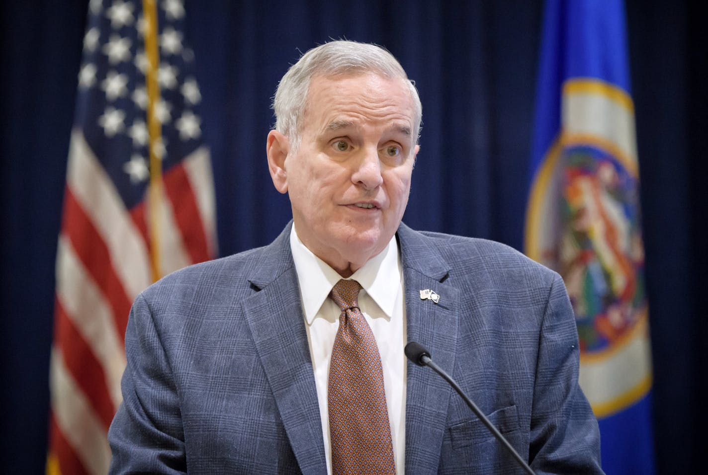 Governor Mark Dayton spoke at the State Capitol in February. ] GLEN STUBBE &#x2022; glen.stubbe@startribune.com