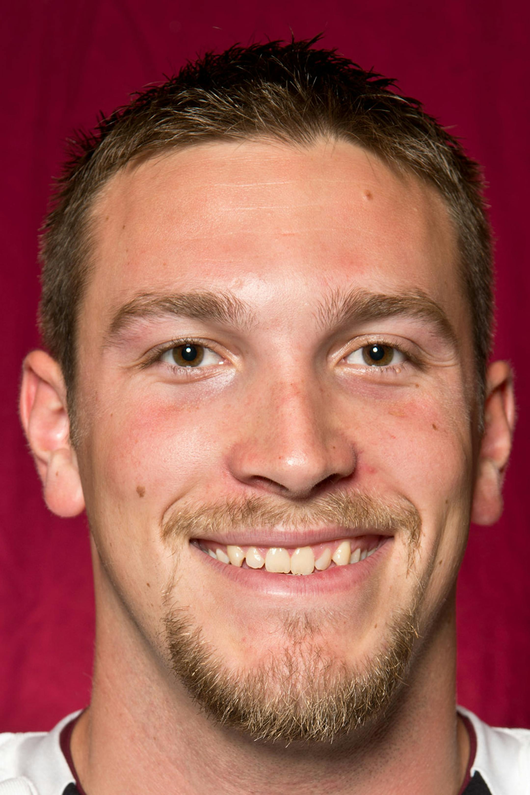 Attached is the photo of UMD linebacker Gavin Grady.