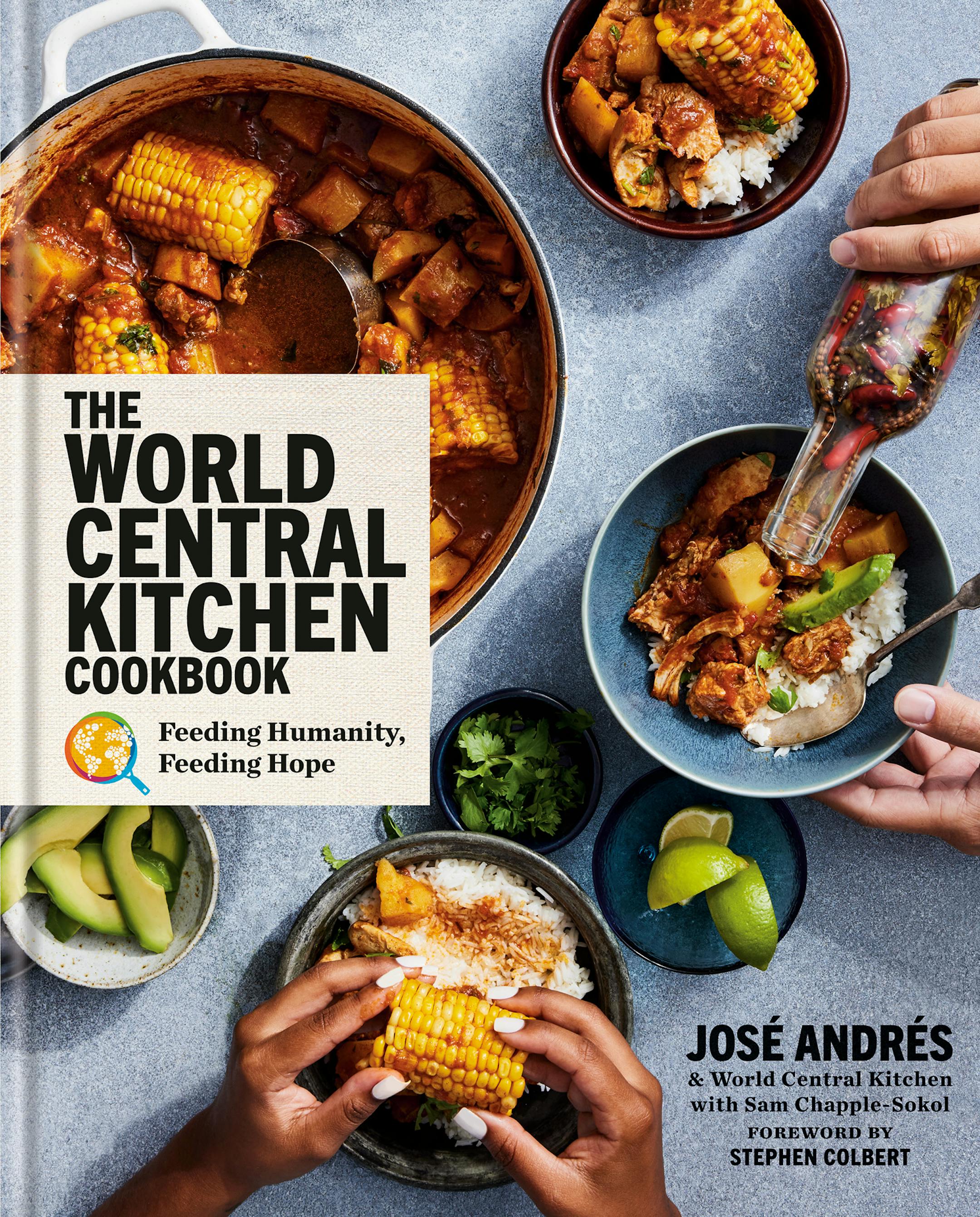 The World Central Cookbook was published in mid-September.