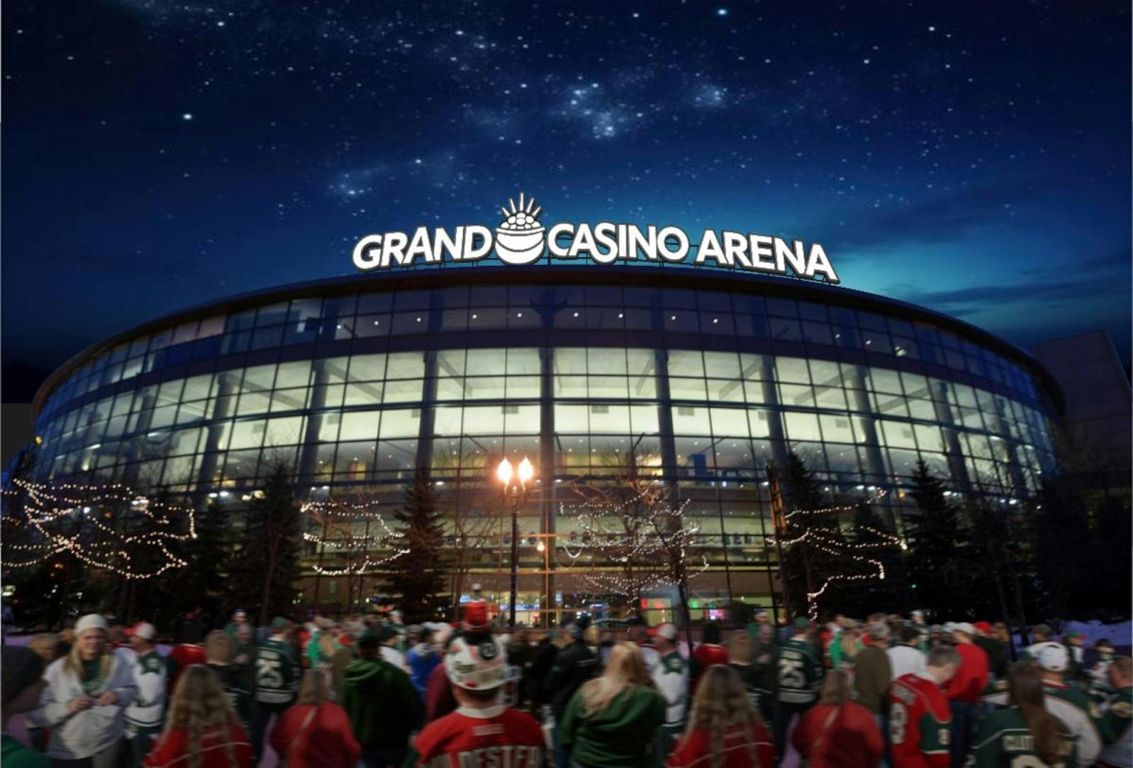 Starting in September, Grand Casino will take over naming rights of the Xcel Energy Center in downtown St. Paul. Signage will be changed before the start of the 2025-2026 season.