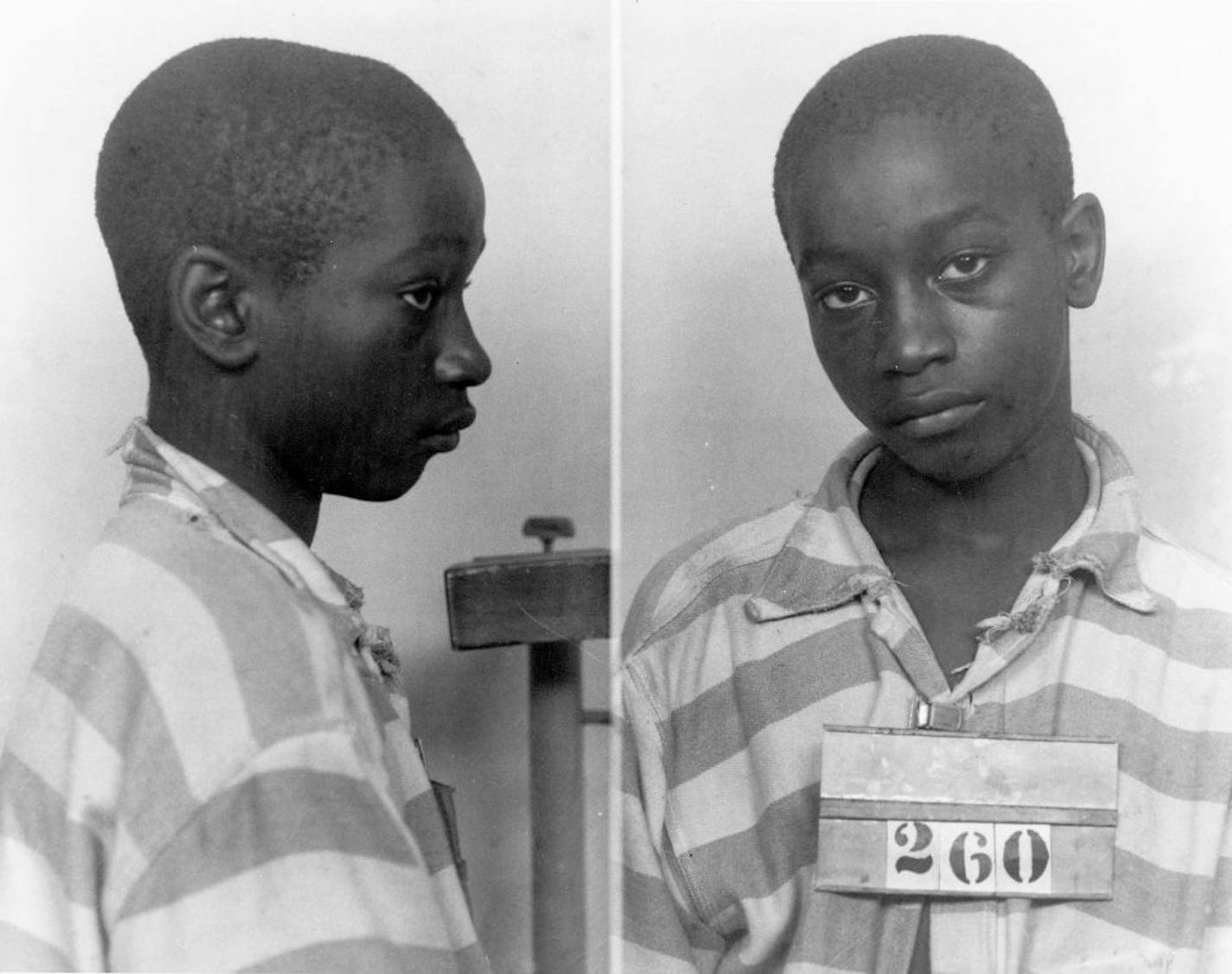 FILE - This undated file photo provided by the South Carolina Department of Archives and History shows George Stinney Jr., the youngest person ever executed in South Carolina, in 1944.