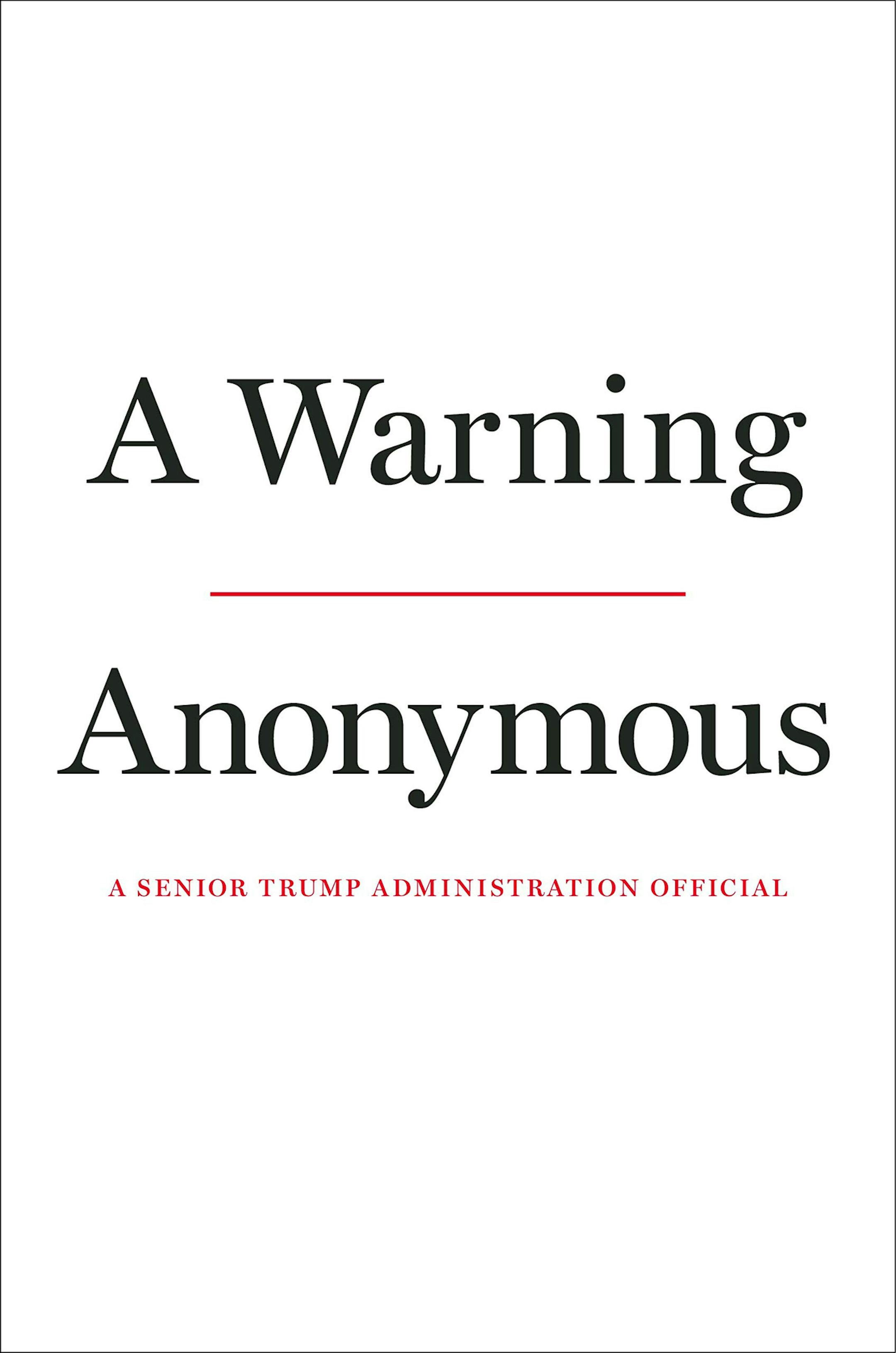 "A Warning" by Anonymous