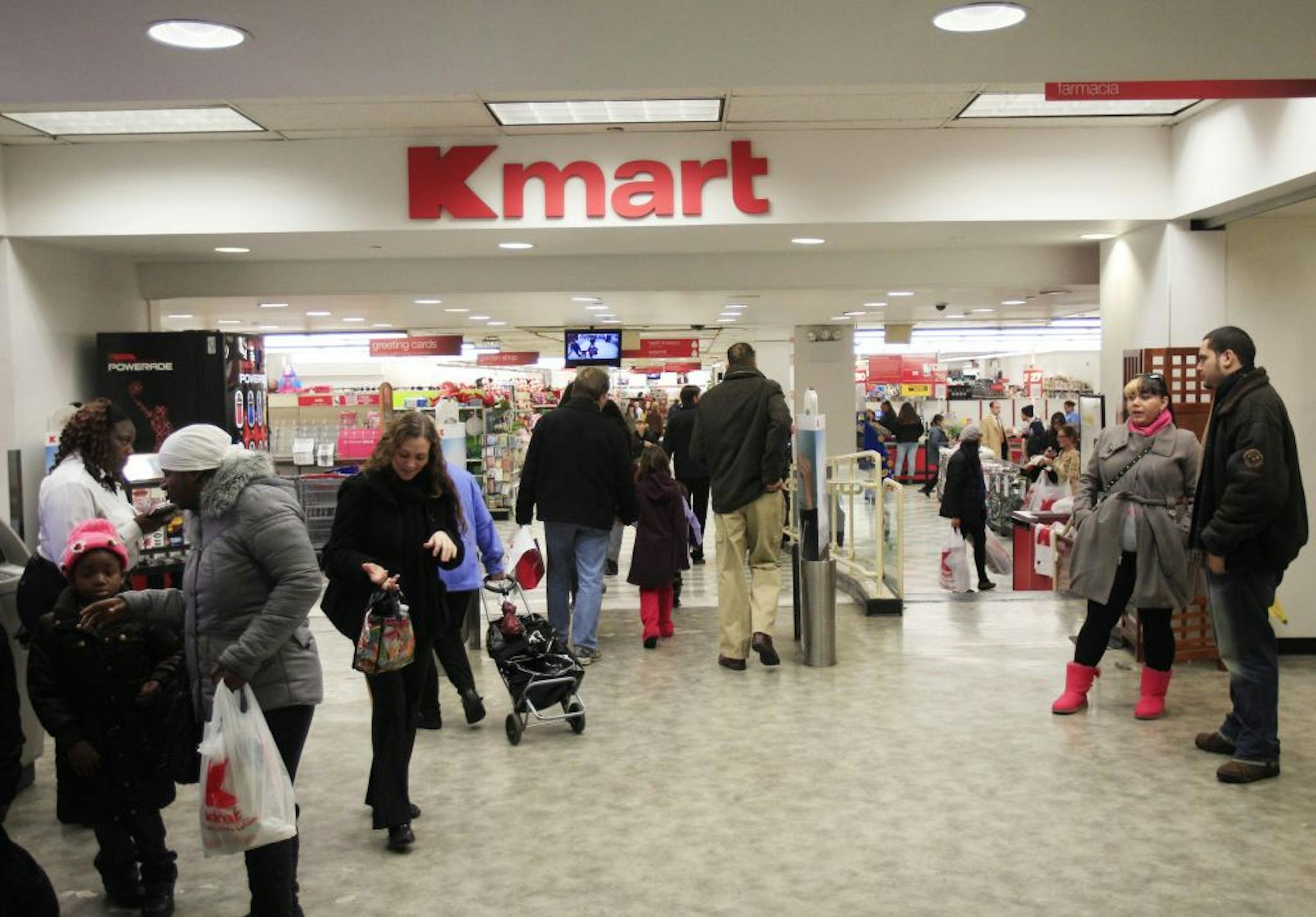 A Kmart in New York. Sears Holdings Corp., the parent company of Sears and Kmart department stores, plans to close 100 to 120 stores after a sluggish holiday season.