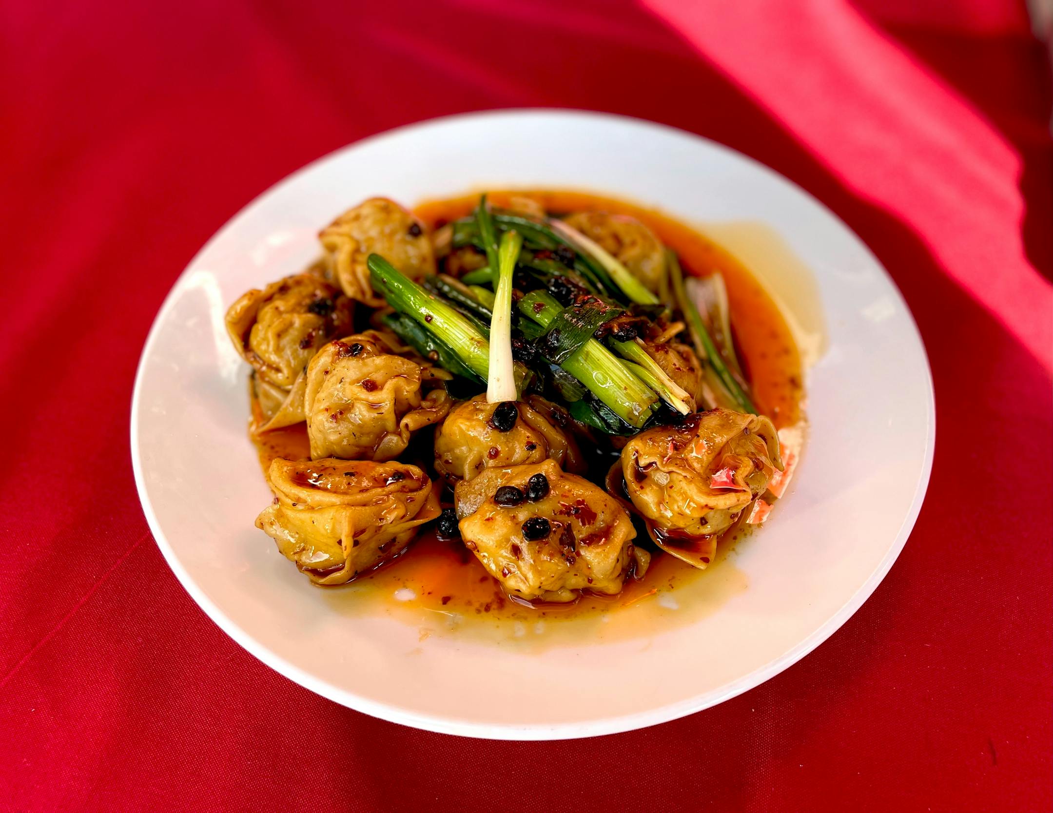 Szechuan wontons from Rainbow Chinese (Joy Summers, Star Tribune)