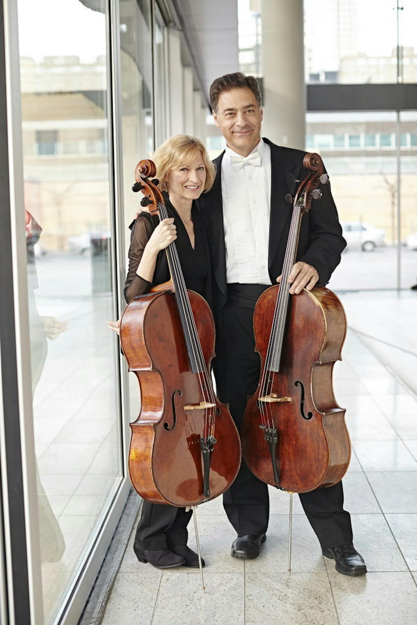 Minnesota Orchestra cellists Beth Rapier and Anthony Ross The Minnesota Orchestra cellists are among the artists performing for the free July concerts at Plymouth Congregational Church.