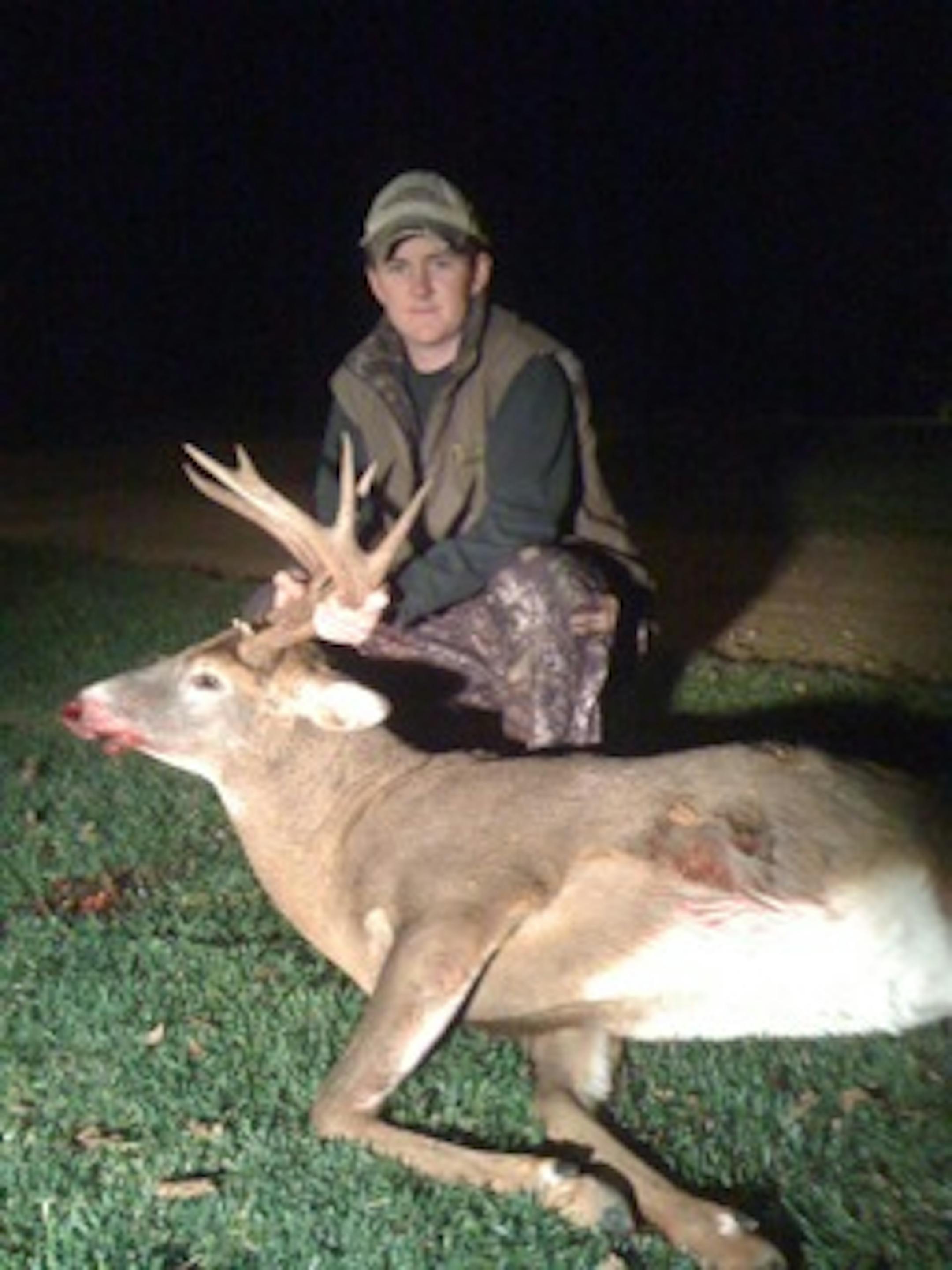 A Wisconsin 9-pointer I took during the rut last year.