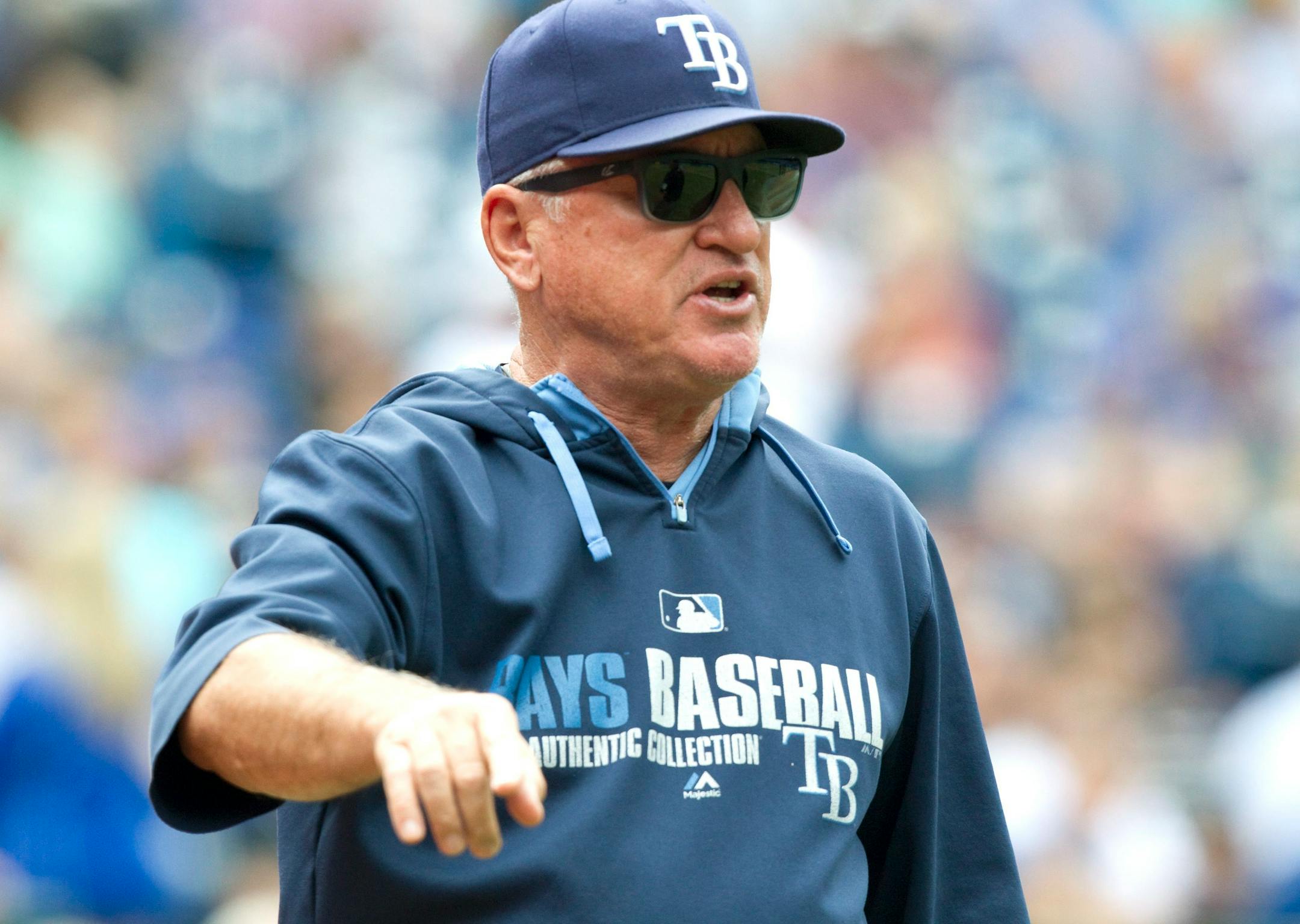 Former Tampa Bay Rays manager Joe Maddon