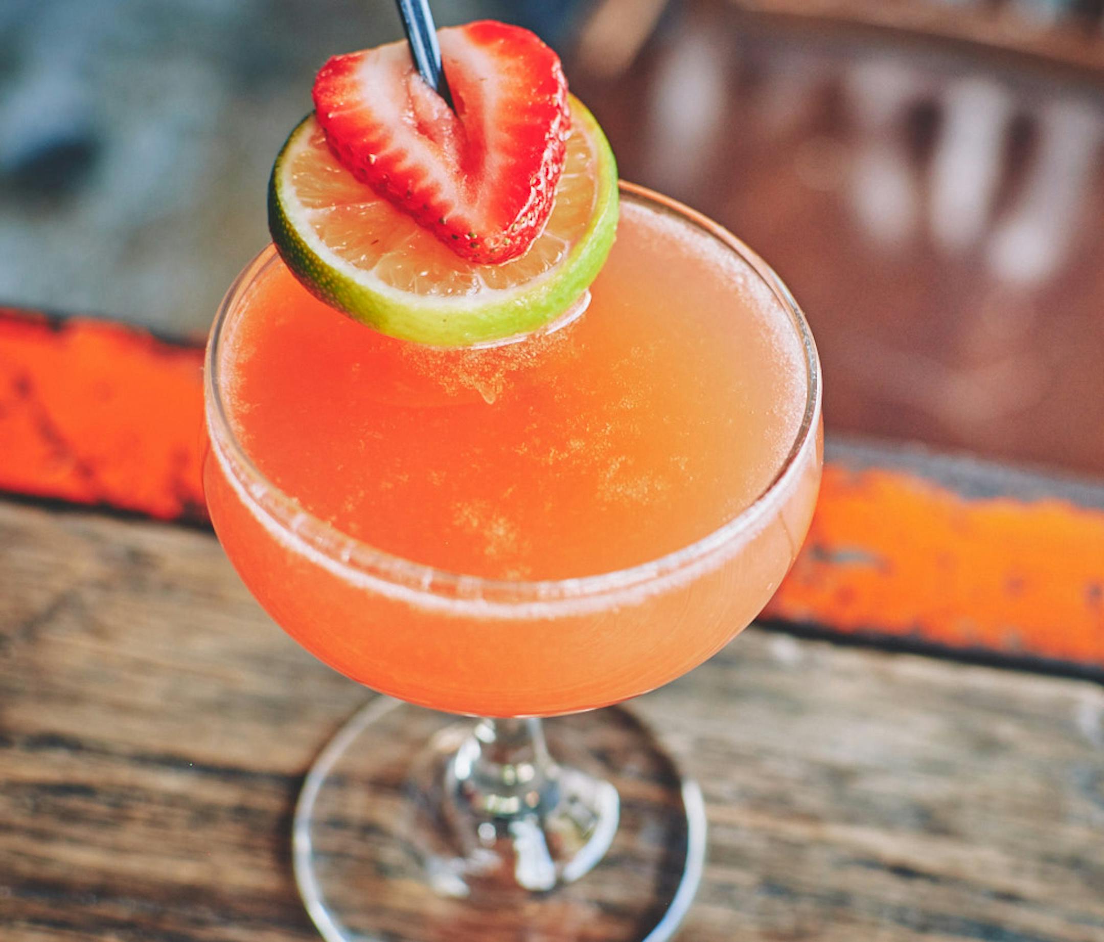 Jeannette's mocktail at Punch Bowl Social. Photo by Amelia Rayno