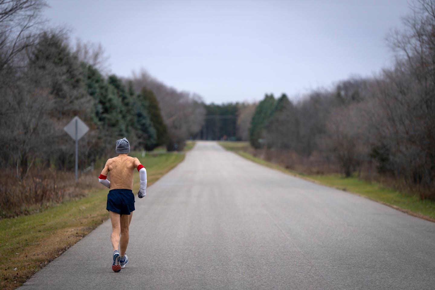 A Rochester man has run every day for more than 52 years — mostly shirtless