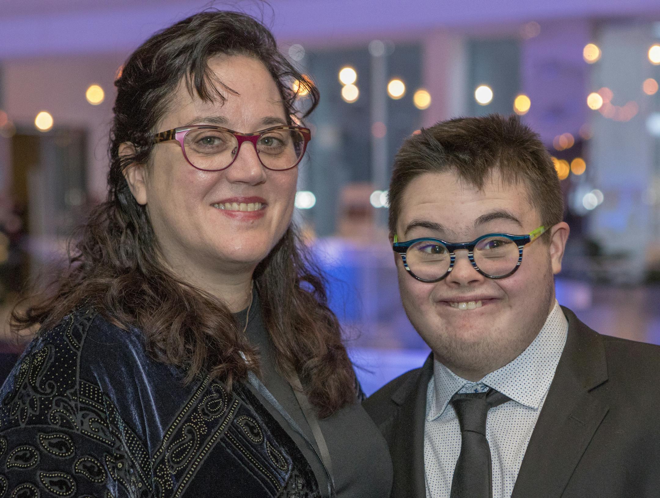 Peggy Ryan and Oliver Herfindal.