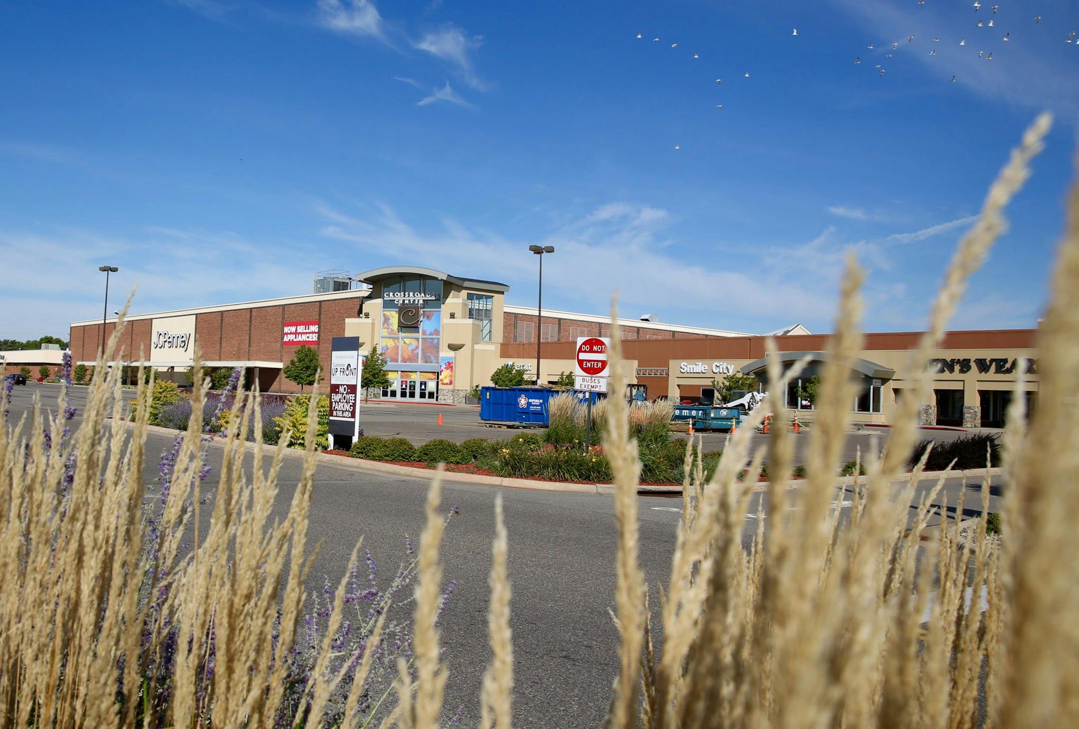 Crossroads Center shopping mall in St. Cloud, Minn., Saturday, Sept. 17, 2016. Several people were taken to a hospital with injuries after a stabbing attack at the mall, which ended with the suspected attacker dead inside the mall.