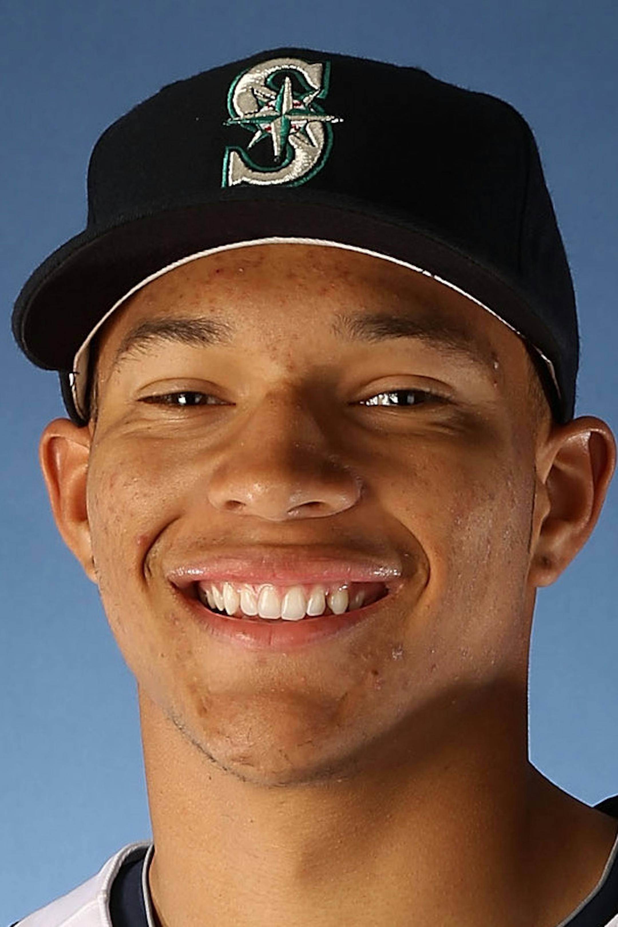 PEORIA, AZ - FEBRUARY 21: Pitcher Taijuan Walker #68 of the Seattle Mariners poses for a portrait during spring training photo day at Peoria Stadium on February 21, 2012 in Peoria, Arizona. (Photo by Christian Petersen/Getty Images) ORG XMIT: 137095901
