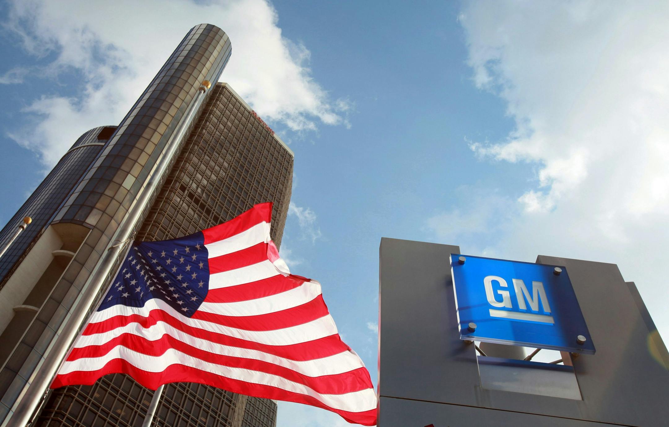 General Motors headquarters in downtown Detroit on Nov. 17, 2010. G.M. will return to the stock markets on Nov. 18, 2010, a year and a half after it filed for a quick government-sponsored bankruptcy to shed billions of dollars in debt and reshape its business. At $33 per common share, G.M. will raise $22.7 billion in its initial public offering, taking the title of largest stock debut in American corporate history away from Visa. (Fabrizio Costantini/The New York Times) ORG XMIT: MIN201212191614