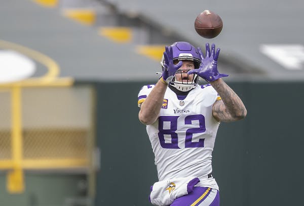 Tight end Kyle Rudolph could bring the Vikings a promising young player and/or draft picks in a trade.