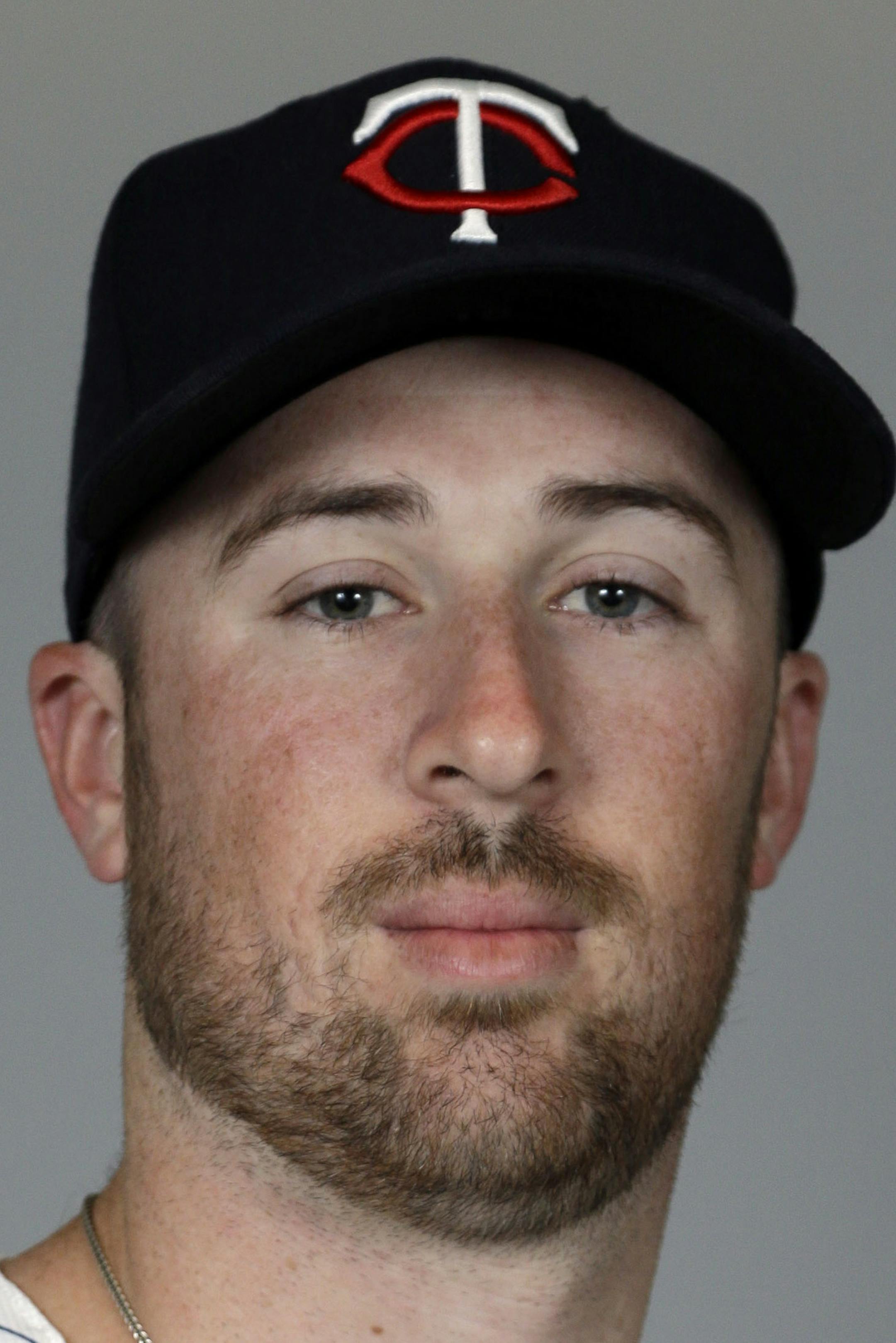 This is a 2014 photo of pitcher Matt Hoffman of the Minnesota Twins baseball team. This image reflects the Twins active roster as of Tuesday, Feb. 25, 2014 when this image was taken. (AP Photo/Steven Senne) ORG XMIT: FLSR1