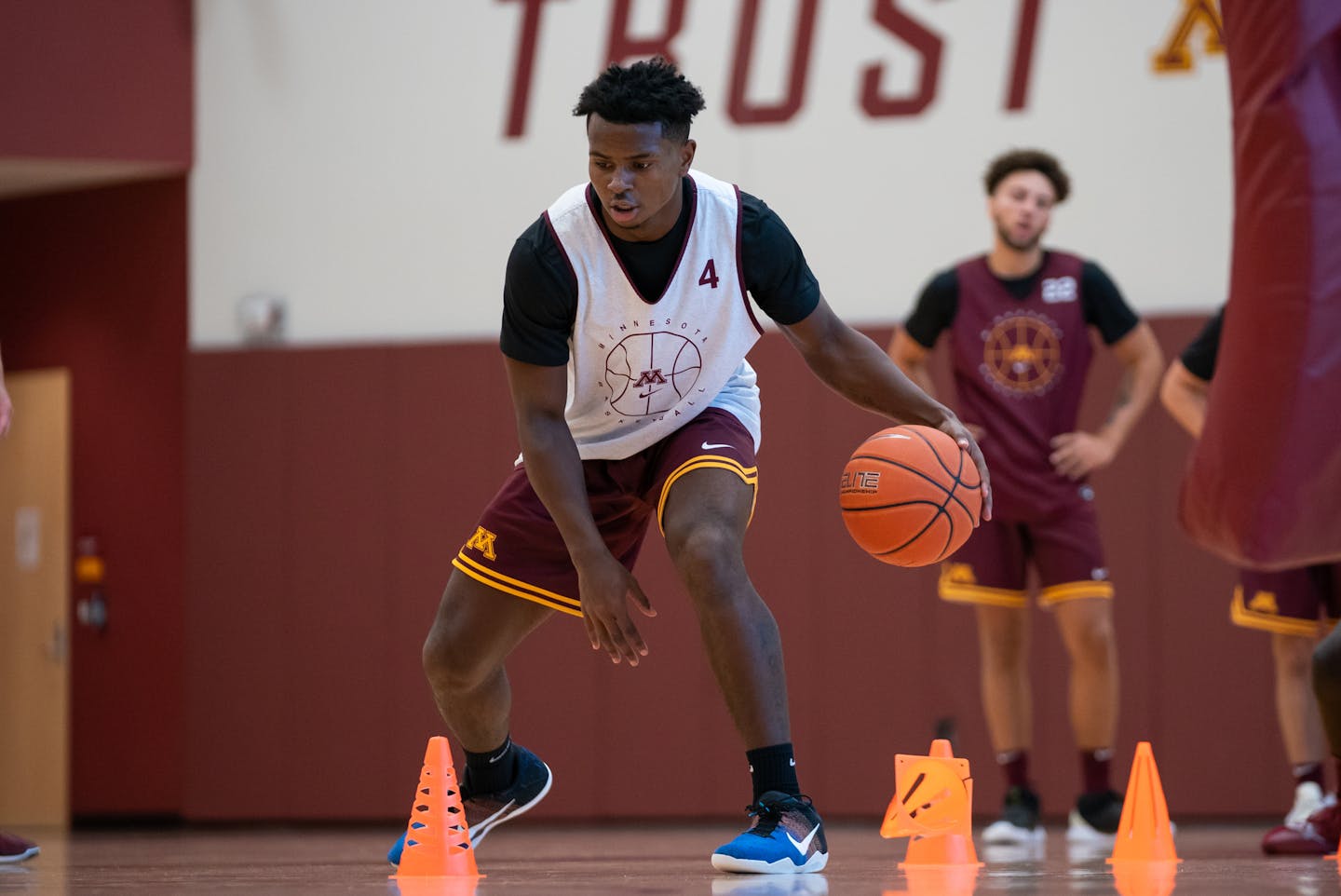 Jamal Mashburn Jr. arrived on campus in September.