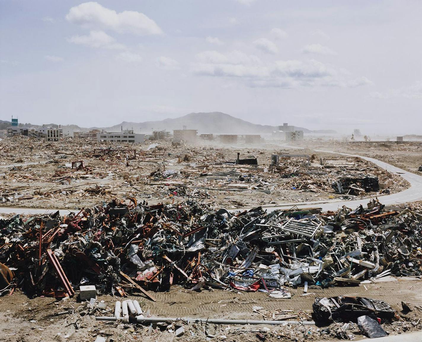 "Takato-cho," from the series "Rikuzentakata," 2011 by Naoya Hatakeyama