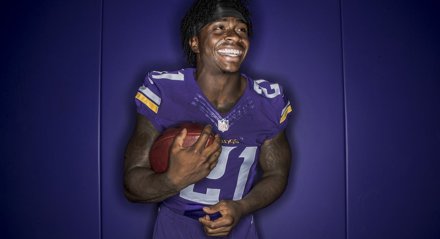 Minnesota Vikings running back Jerick McKinnon. ] CARLOS GONZALEZ &#xef; cgonzalez@startribune.com - August 16, 2017, Eden Prairie, MN, Winter Park, Minnesota Vikings