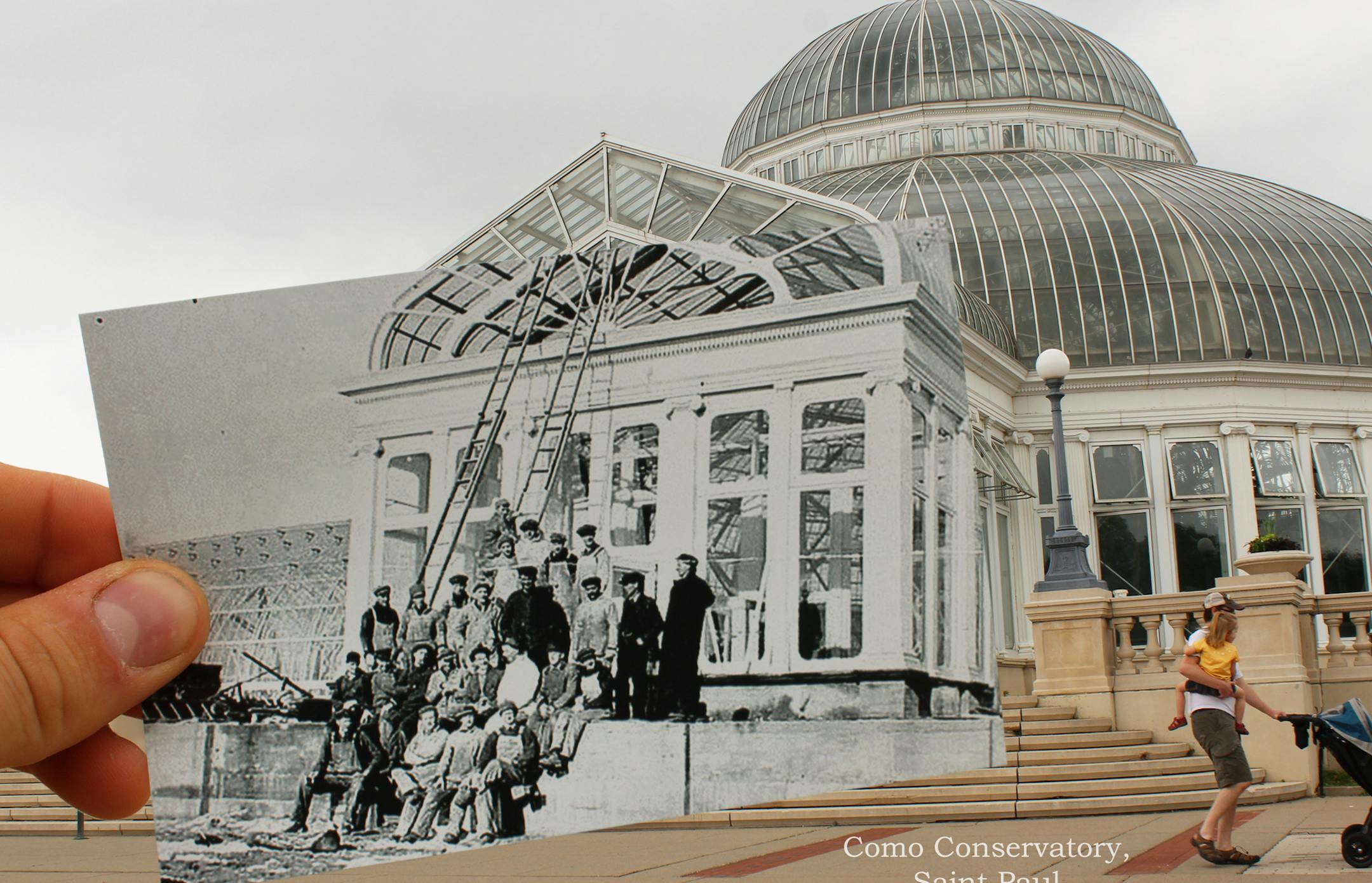 Photo by Ben Greilanger, Then in Now.
Como Conservatory
