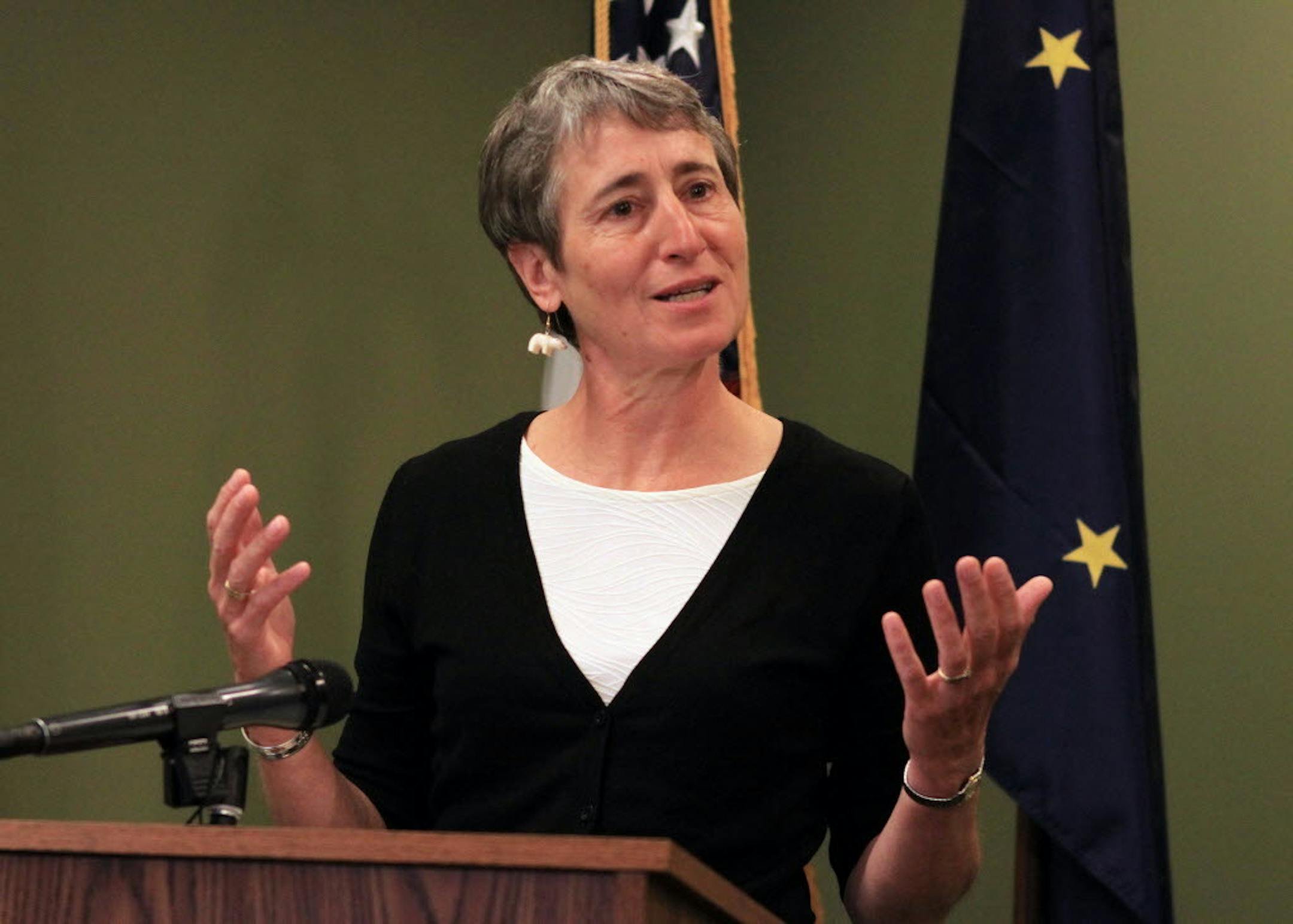 U.S. Interior Secretary Sally Jewell