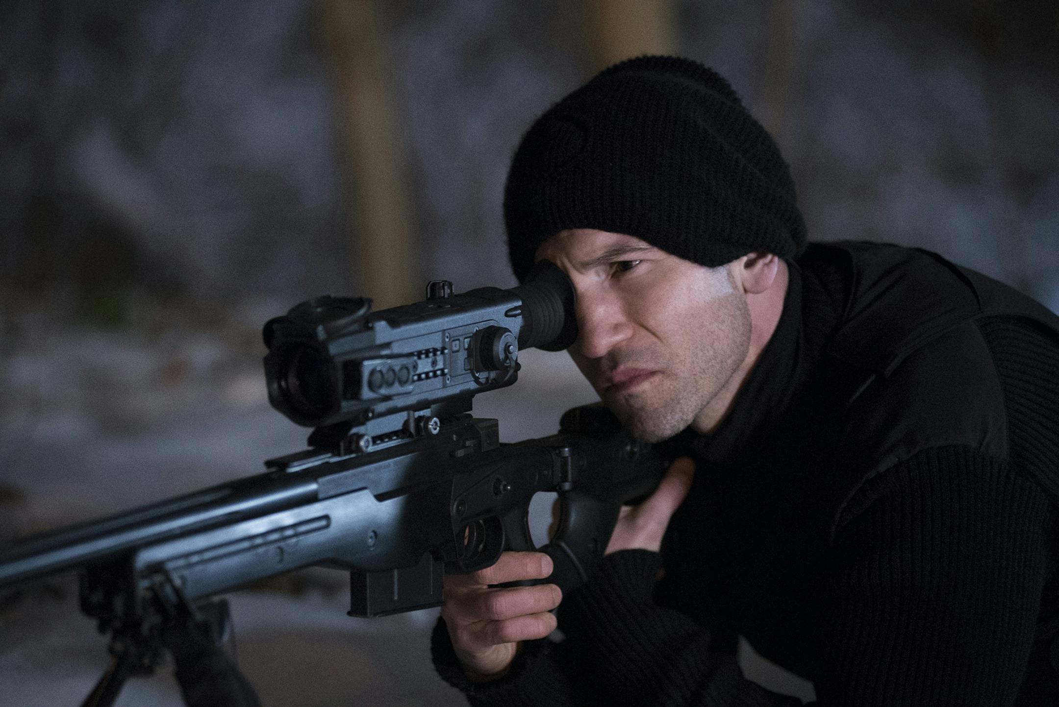 Jon Bernthal in "Marvel's The Punisher" on Netflix.