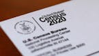 FILE - This Sunday, April 5, 2020, photo shows an envelope containing a 2020 census letter mailed to a U.S. resident in Detroit. The Census Bureau und