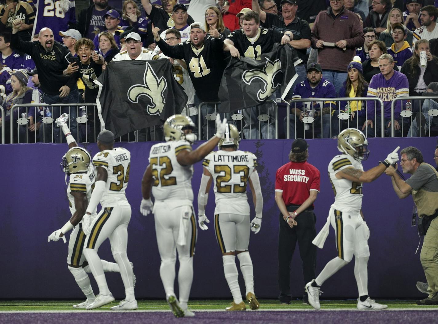 The faces on the fans said it all after P.J. Williams pick 6 in the 3rd quarter.