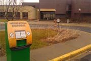 Medication disposal collection bin outside Dakota County judicial center in Hastings
Photo: Dakota County