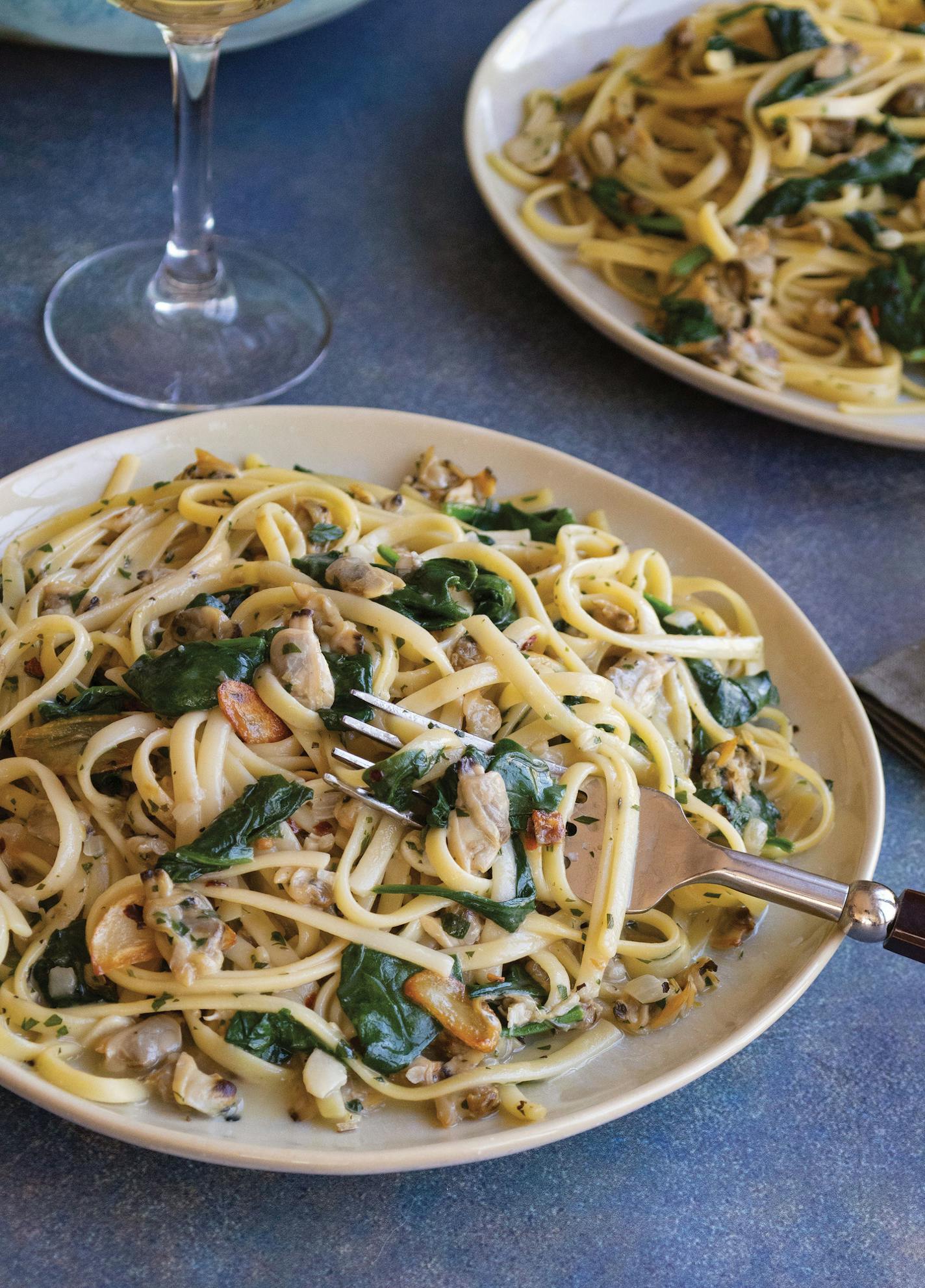 Skillet Linguine, from "Hero Dinners" by Marge Perry and David Bonom.