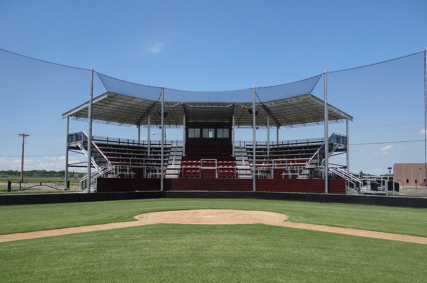 Construction complete at Castle Field in Anoka. Courtesy City of Anoka