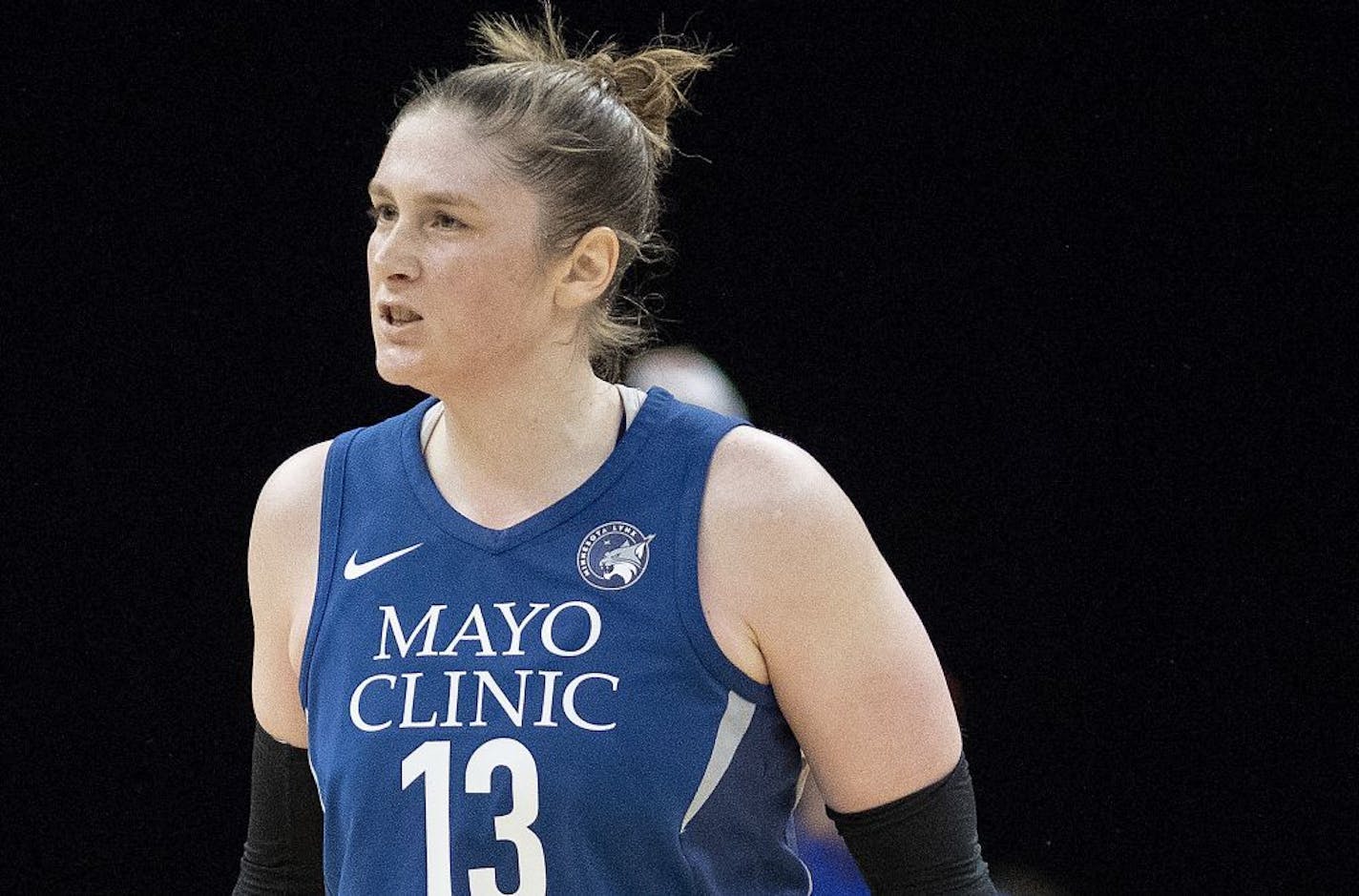 Lindsay Whalen played only seven minutes in the Lynx' loss at Los Angeles on Sunday.