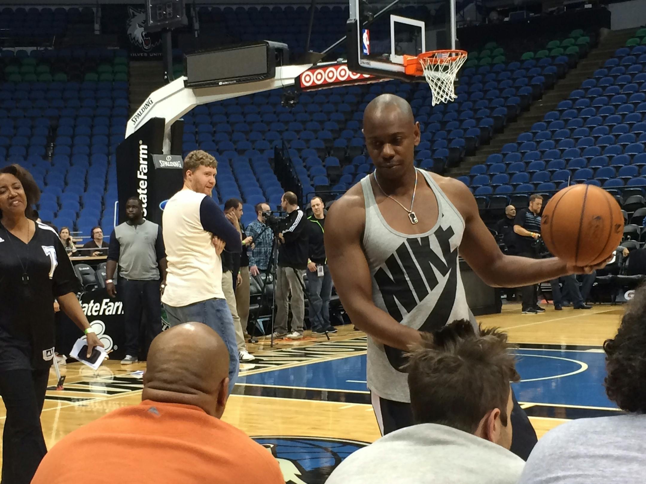 Dave Chappelle at Target Center on Saturday, Nov. 16, 2013.