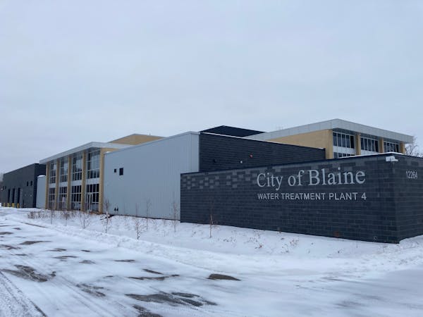 The city of Blaine’s newest water treatment plant is served by four wells. The city used three of those wells without a permit in the summers of 202