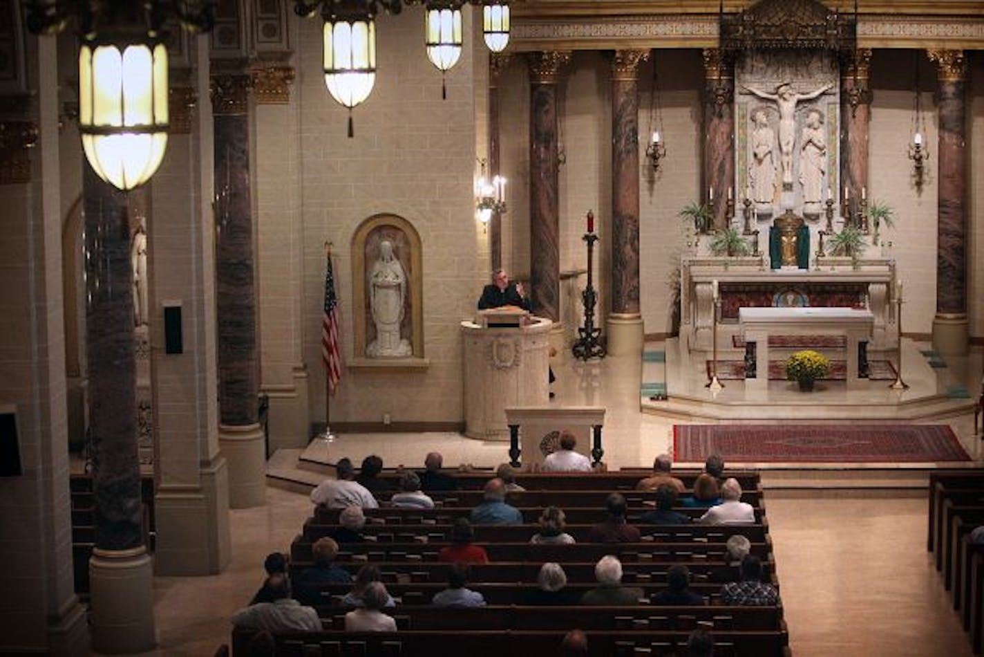 Fr. Glen Jenson addressed parishioners on the subject at a Saturday afternoon Mass at Holy Cross on the city's northeast side.