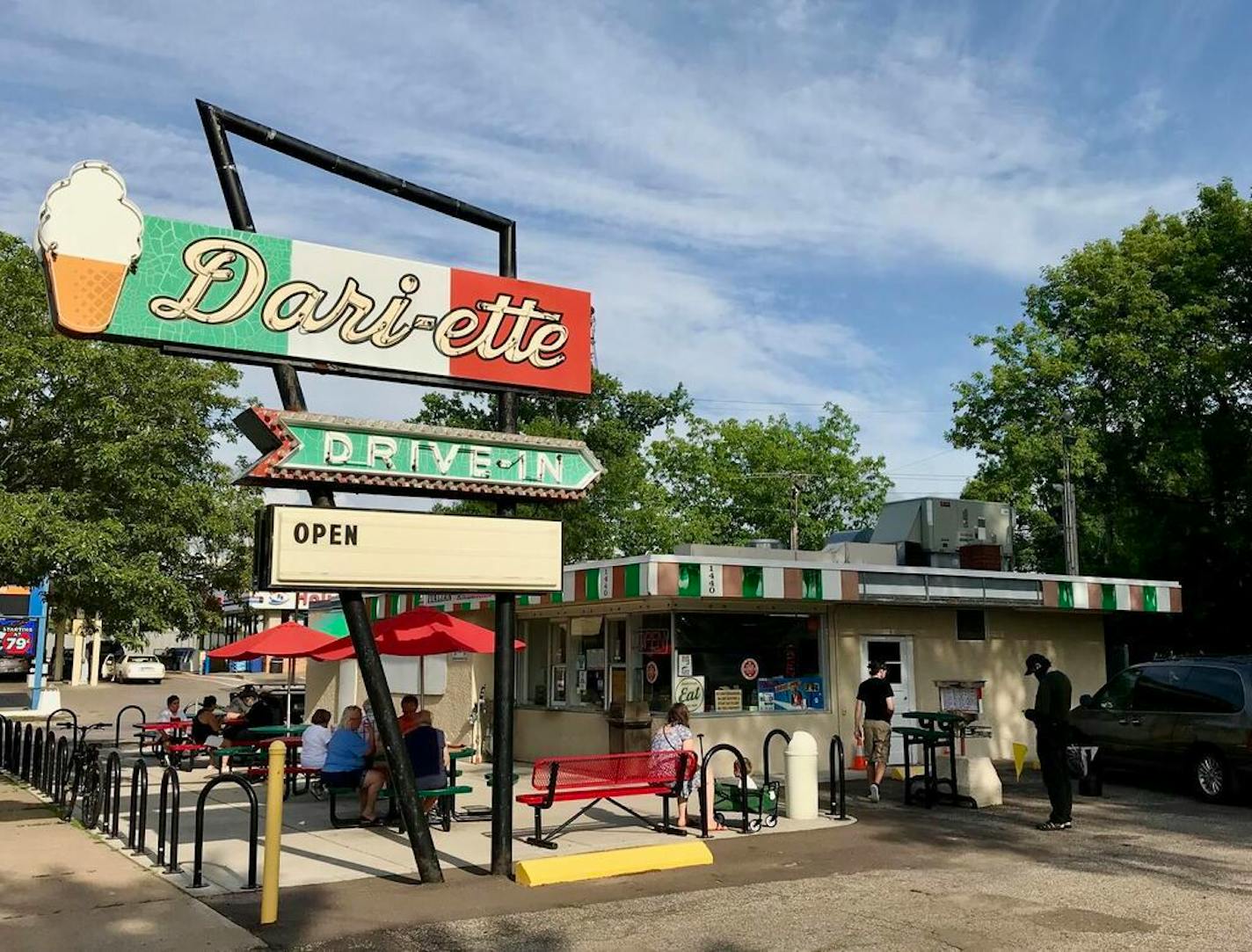 The Dari-ette Drive-In, in St. Paul.