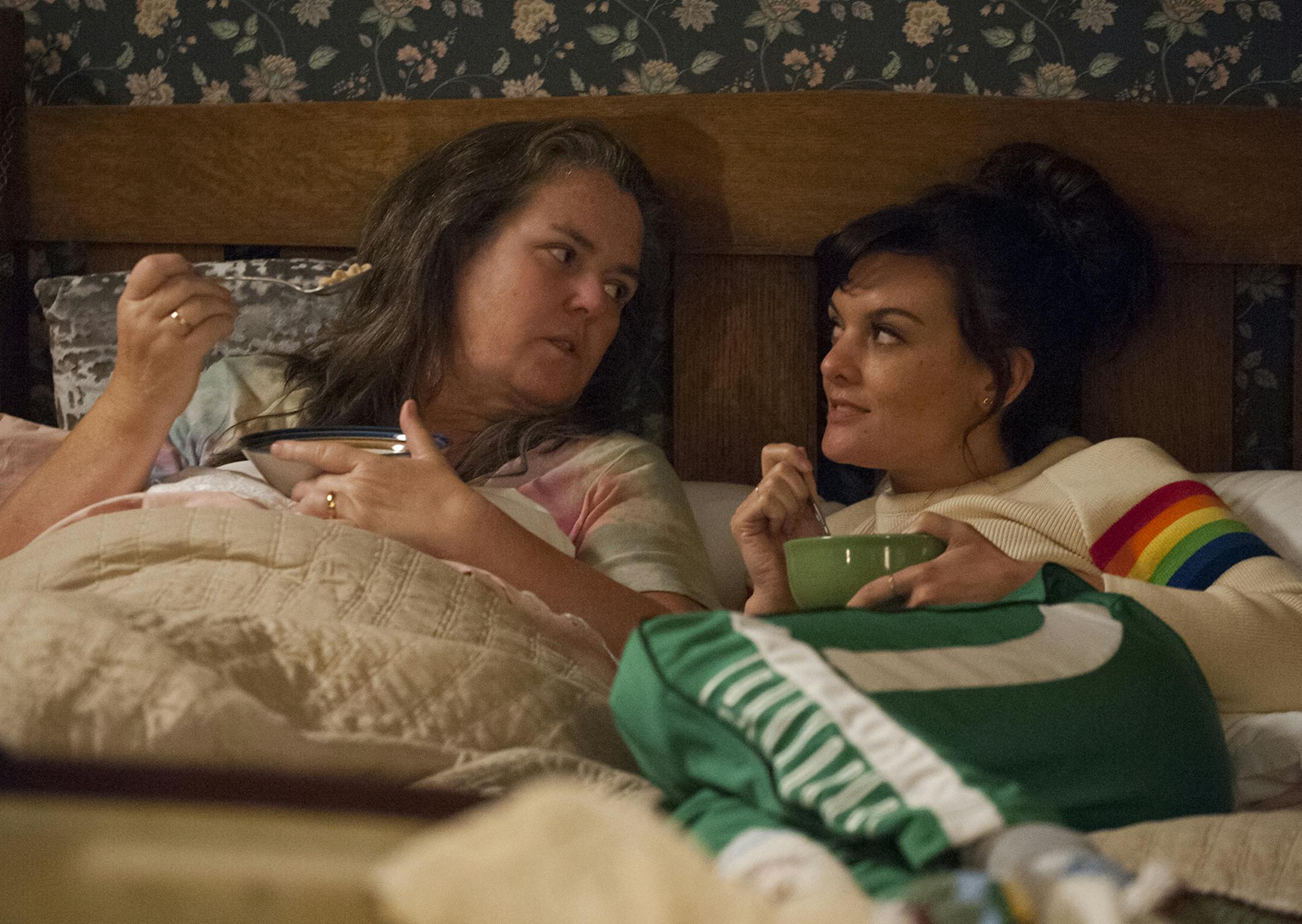Rosie O'Donnell as Tutu and Frankie Shaw as Bridgette Bird in SMILF (Season 1, Episode 2). - Photo Credit: LACEY TERRELL/SHOWTIME. - Photo ID: SMILF_102_0992.R.jpg
