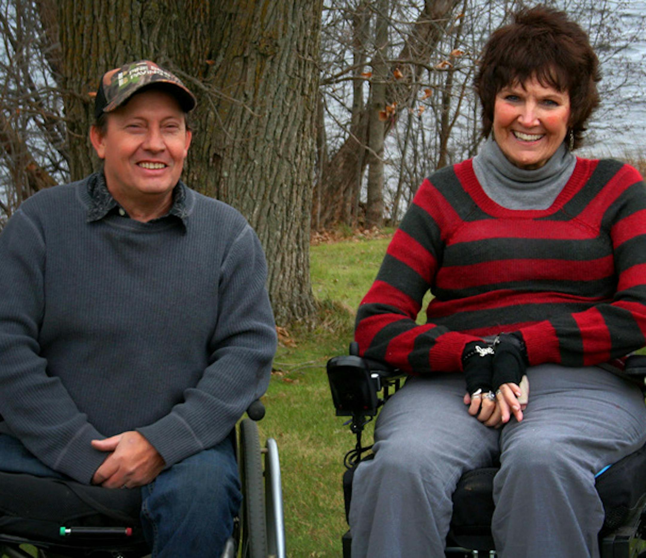 Lee Isaacs and Myrna Peterson