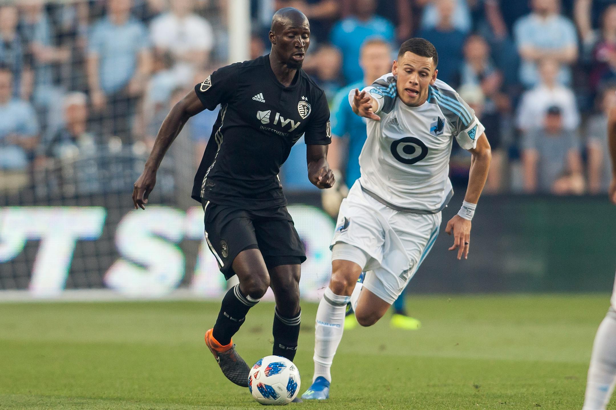 Ike Opara, left, is the fourth defensive-minded player to join the Loons since the end of their second MLS season, one in which they gave up 71 goals.