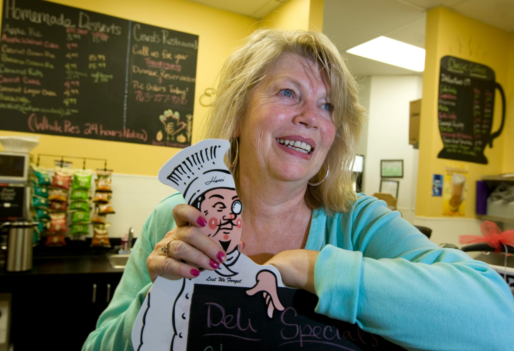 Carol Brown serves up downhome cooking with relish at her Carol's Restaurant, one of several Blaine destinations far off the cookie-cutter path.