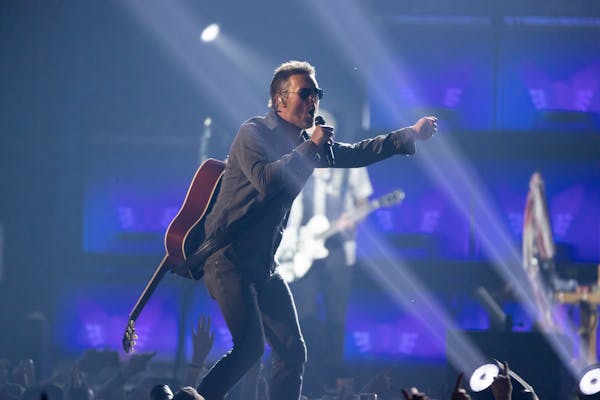 MINNEAPOLIS, MN - JUNE 11: Eric Church performs his One Hell of a Night in Minneapolis show at U.S. Bank Stadium on June 11, 2022 in Minneapolis, Minn