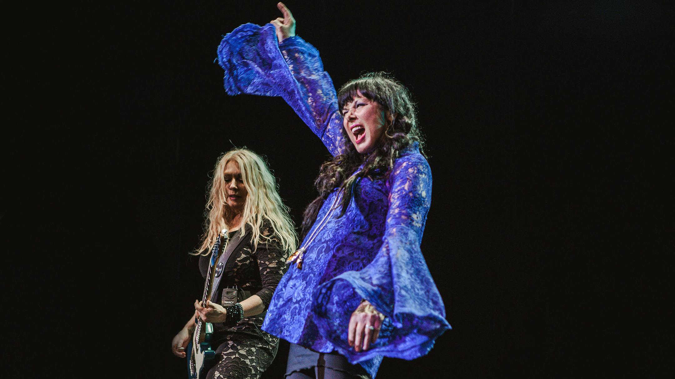 Nancy and Ann Wilson of Heart.