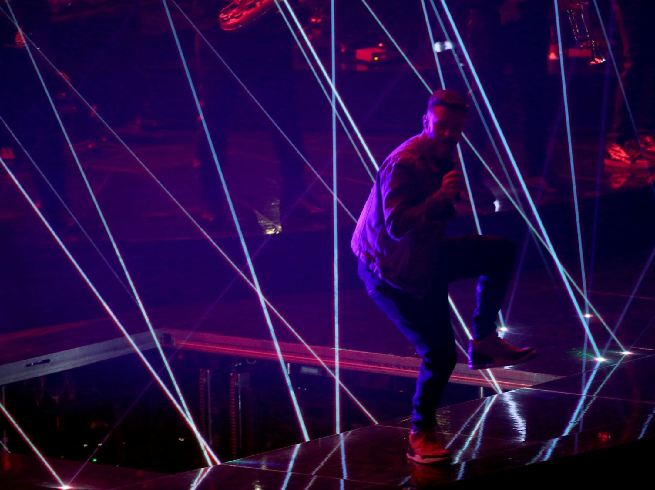 Pop superstar Justin Timberlake performed Friday, Sept. 28, 2018, at the Xcel Energy Center in St. Paul, MN.