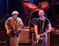 Bob Mould had a surprise guest in former Husker Du� bandmate Grant Hart, who sat in with him for two songs Thursday night. JEFF WHEELER Publication 
