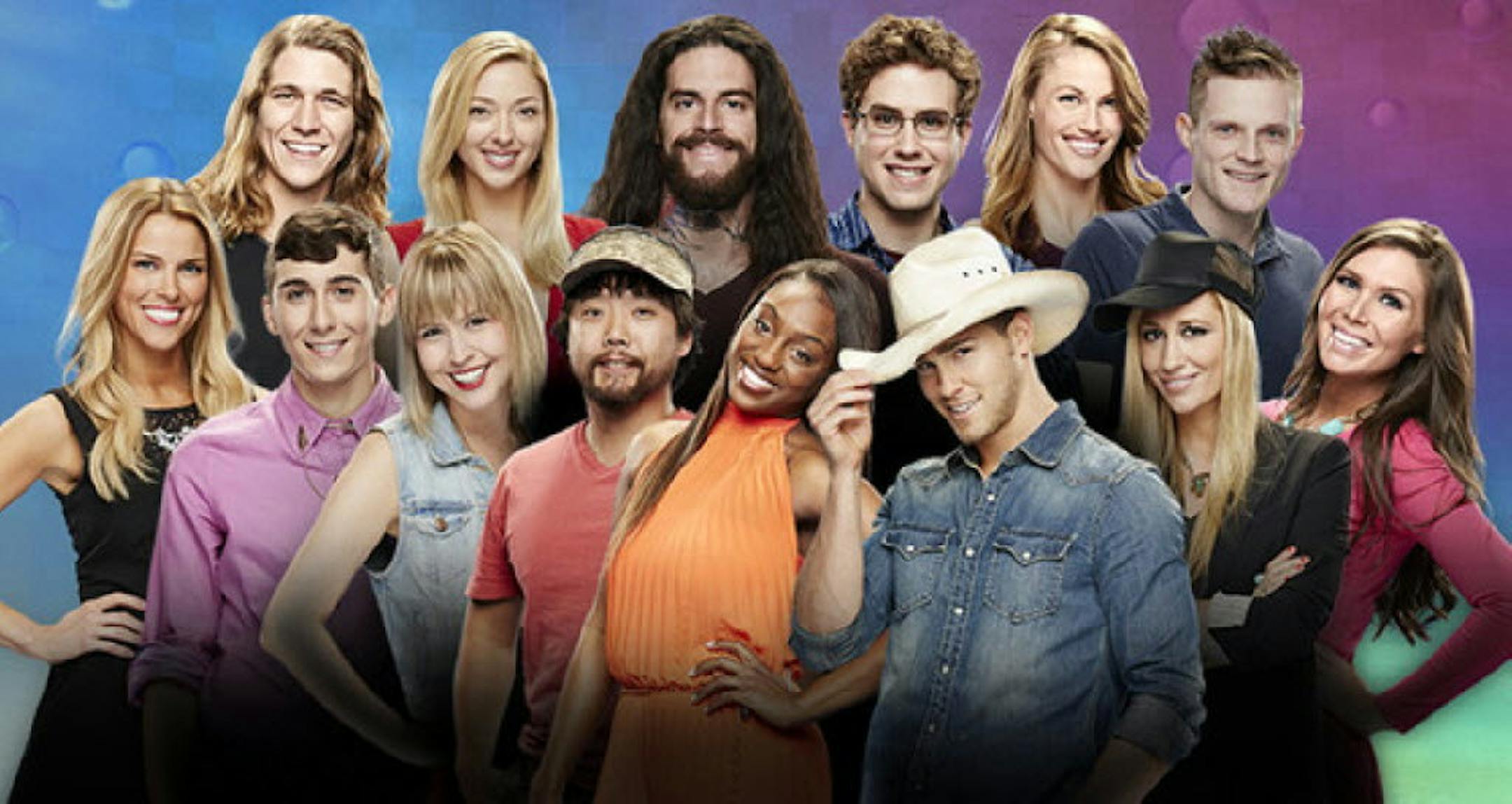 The Season 17 cast of "Big Brother."