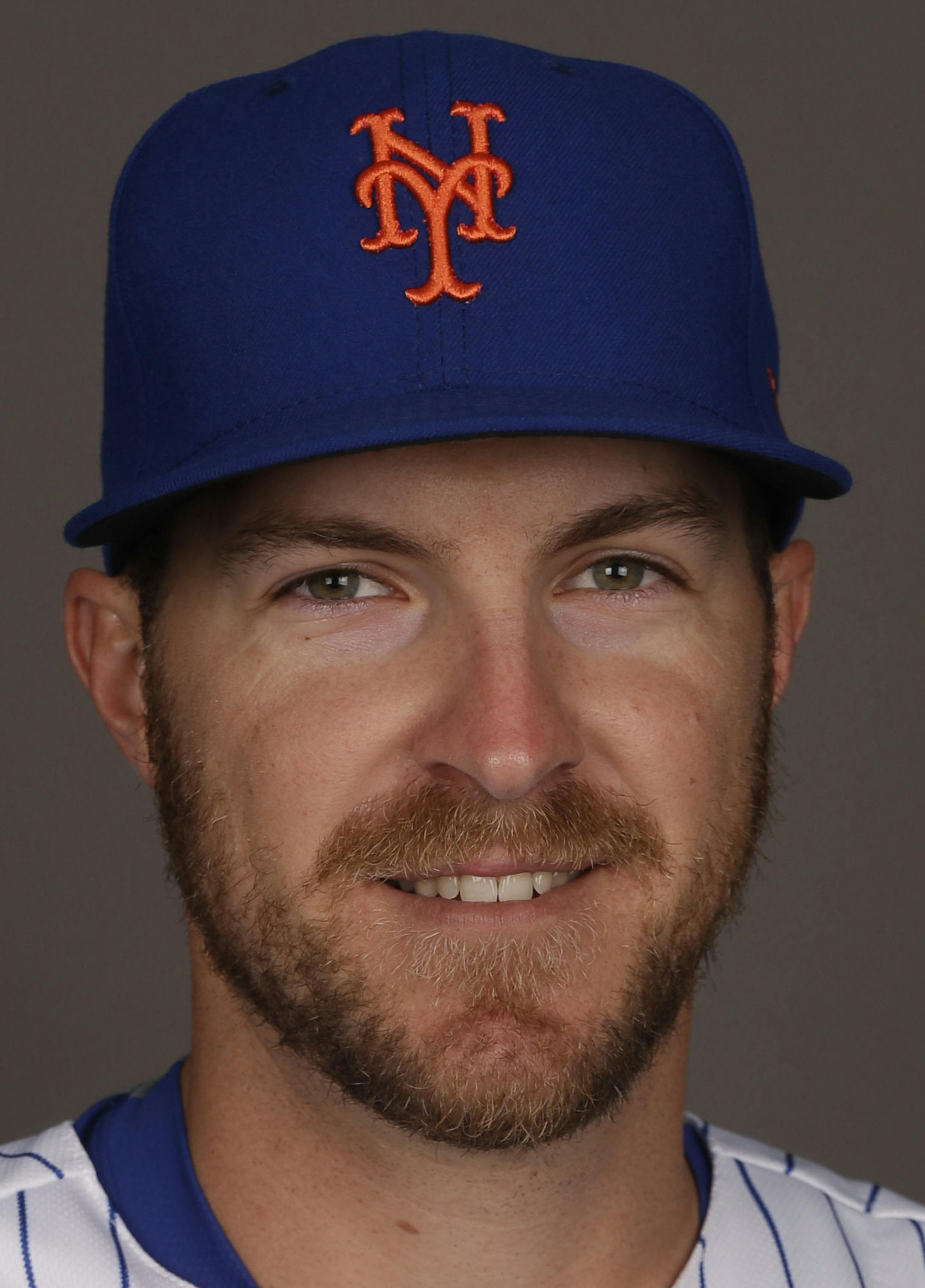 This is a 2017 photo of Adam Wilk of the New York Mets. This image represents the Mets active roster on Wednesday, Feb. 22, 2017, in Port St. Lucie, Fla. (AP Photo/David J. Phillip) ORG XMIT: NYJW318