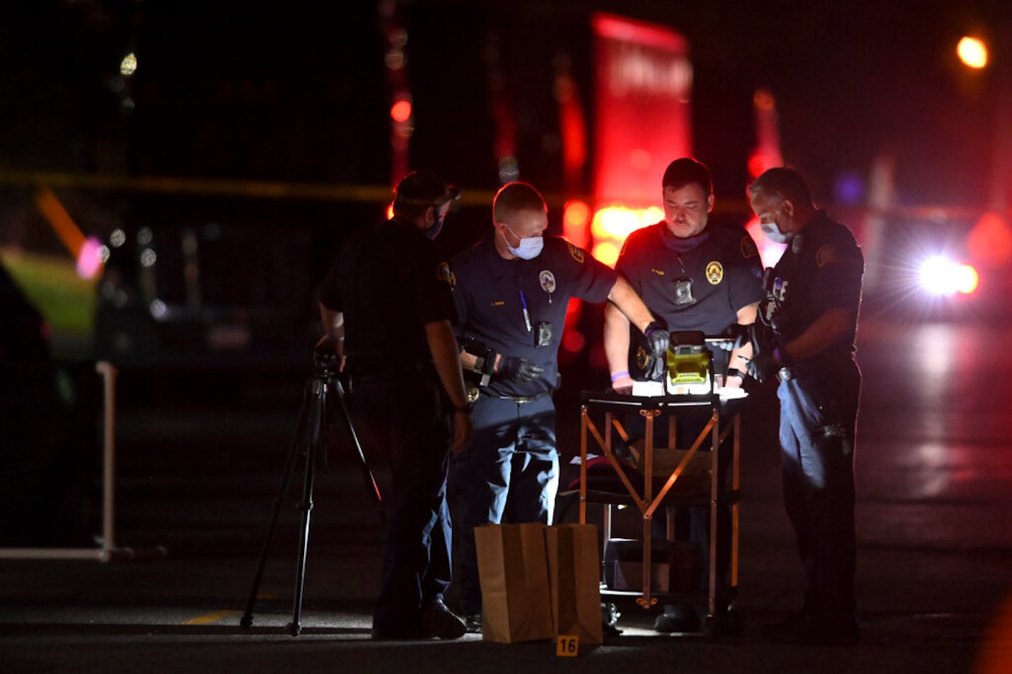 St. Paul police investigated Wednesday after a man was shot and killed near Western and Concordia avenues.