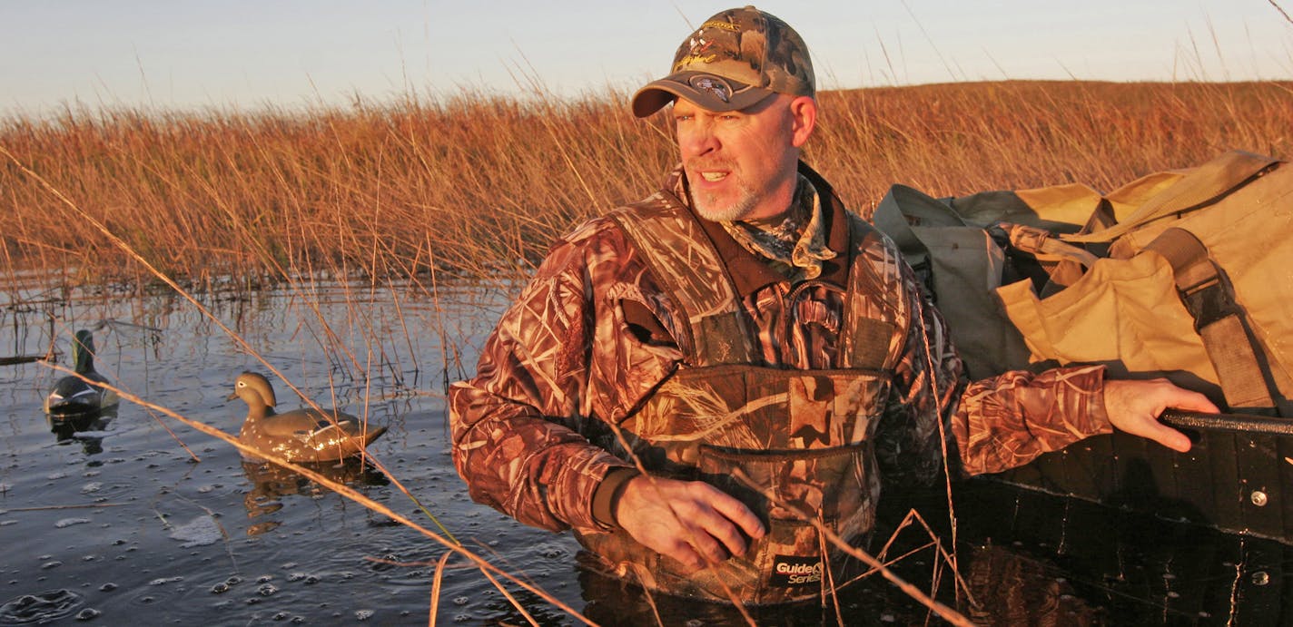 Brad Nylin was executive director of the Minnesota Waterfowl Association for nearly 20 years. Now, with the group's closing, he's out of a job. ORG XMIT: MIN1409231056178663