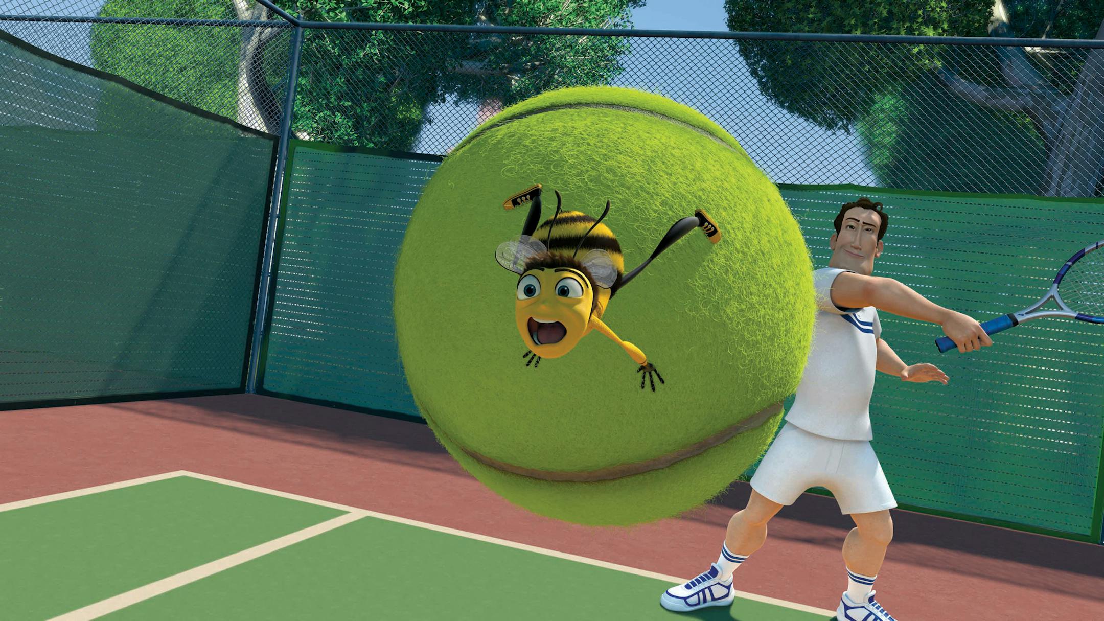 A scene from "Bee Movie."