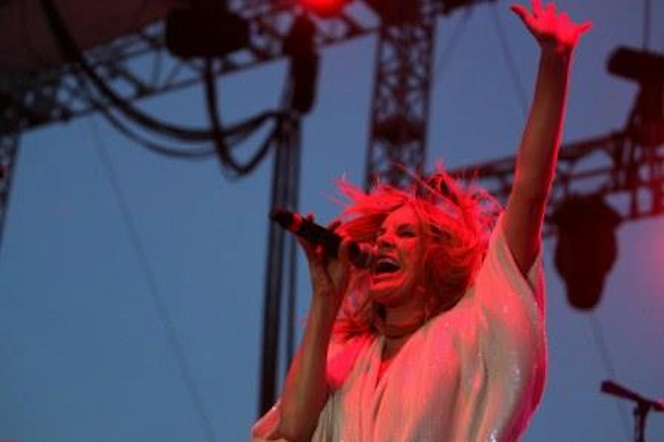 Grace Potter got two kinds of heavy Friday at the Basilica Block Party with a Black Sabbath cover and a heartfelt ballad. / Photos by Anna Reed, Star Tribune
