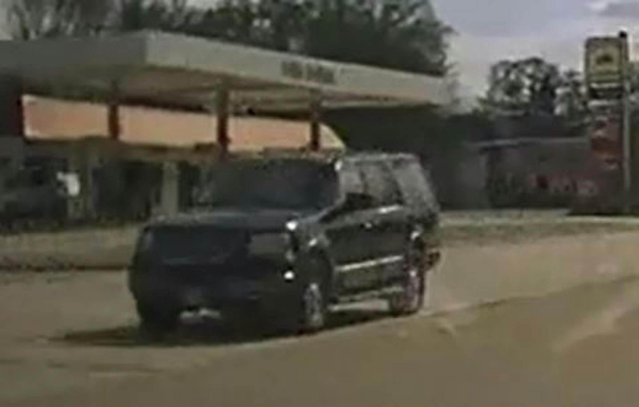 Authorities believe the driver of this SUV caused a fatal crash near Mankato and fled.